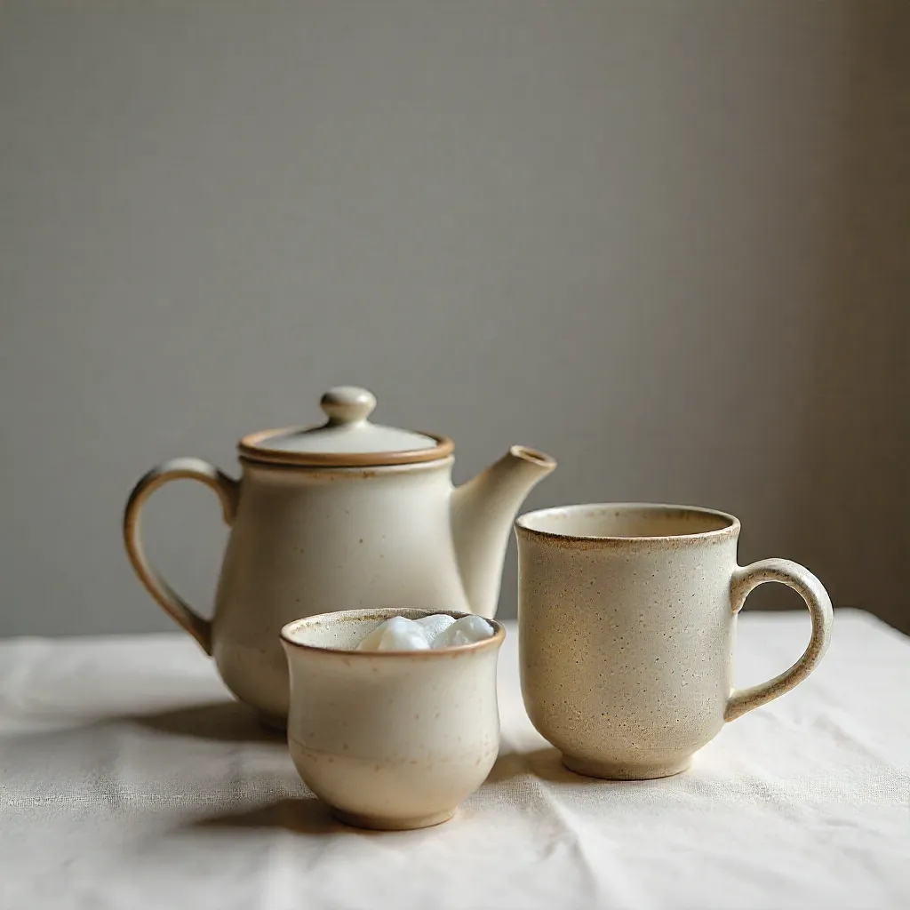 Potter throwing clay on wheel to shape vessel